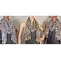 Faux Pashmina Animal Scarf Print Scarves (Set of 3)