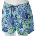 BW Sport Women's Floral Print Board Shorts
