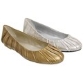 Jessica Simpson Metallic Leather Ballet Flats