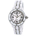 Lucien Piccard Italy 'Celano' Women's White Ceramic Watch