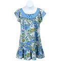 Hype Girl's Blue Floral Print Dress