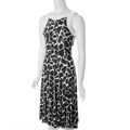 Adi Designs S Max Women's Sleeveless Giraffe Print Dress