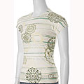 O'Neill Junior's Creame Vintage Print Tee