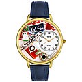Whimsical Unisex 'Coffee Lover' Theme Watch