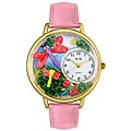 Whimsical Women's 'Dragonflies' Theme Watch
