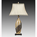 Resin Ivory-look Table Lamp