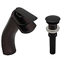 Geyser Cobra-style Waterfall Faucet and Pop-up Drain