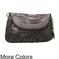 Maxx 'Bridget' Python-embossed Chain Flap Bag