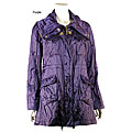 Betsey Johnson Women's Purple Anorak