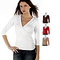 Metric Women's V-neck Wrap Shirt