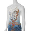 Everyday Brand Junior's Ruffle Floral Tank