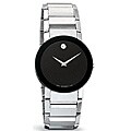 Movado Sapphire Men's Stainless Steel Watch