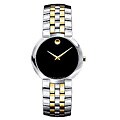 Movado Faceto Men's Two-tone Black Face Watch