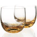Denby Fire/ Caramel Glassware Small Tumblers (Set of 2)