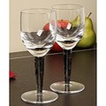 Denby Jet White Wine Glasses (Set of 2)