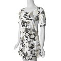 Ashley Junior's Floral Print Babydoll Dress
