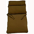 All-weather Outdoor Club Chair Cushion Brown