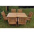 Malaga 7-piece Teak Dining Set