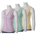 Happie Brand Junior's Sleeveless Empire Waist Shirt