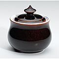 Denby Merlot Covered Sugar Pot