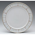 Denby Mist Falls Wide-rimmed Dinner Plate