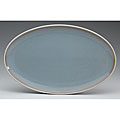 Denby Mist Oval Platter