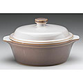 Denby Truffle Round Casserole Dish