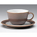 Denby Truffle Wide-rimmed Saucer