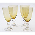 Dark Amber 16-ounce Goblets (Set of 4)