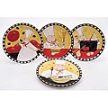 Certified International 'To The Chef' 8.5-inch Plates (Set of 4)