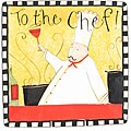 Certified International To The Chef 13 1/2-inch Square Platter