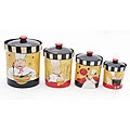 Certified International To The Chef 4-piece Canister Set