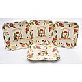 Certified International Toscana 11-inch Dinner Plates (Set of 4)