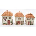 Certified International Toscana Villa House 3-piece Canister Set