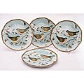 Certified International Nature's Garden Dinner Plates (Set of 4)