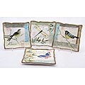 Certified International Nature's Garden Plates (Set of 4)
