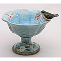 Certified International 'Nature's Garden' Compote Dish
