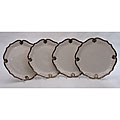 Certified International 'Regency' Ivory Dinner Plates (Set of 4)