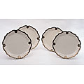 'Regency' Ivory Plates (Set of 4)