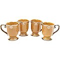 Certified International Regency Gold Mugs (Set of 4)