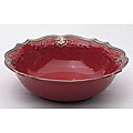 Certified International Regency Burgundy 10-inch Vegetable Bowl