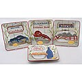 Sea Catch 8.75-inch Salad/ Dessert Plates (Set of 4)