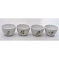 Culinary Herbs 5.5-inch Bowls (Set of 4)
