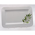 Culinary Herbs 21-inch x 14-inch Rectangular Platter