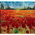 Selina Werbelow 'Spring Meadows I' Canvas Art