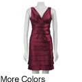 London Times Women's Shutter Tuck Dress