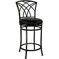 Novara Extension Adjustable Leg Black Stool