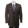 Joseph Abboud Men's Brown 2-button Suit