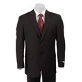 MICHAEL Michael Kors Men's Brown Pinstripe Suit