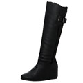 Bronx Women's 'Asha' Wedge Faux Fur Boots